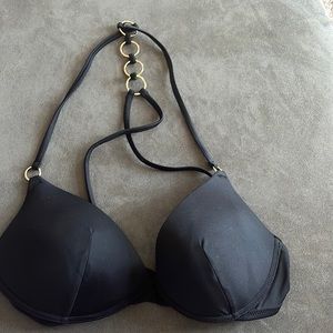 Victoria’s Secret bikini top black brand new small 34B